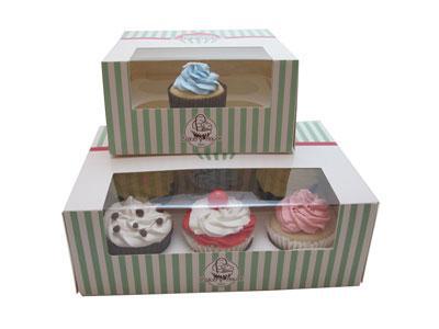 Scatola per cupcake in cartone